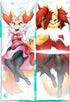 Braixen / Delphox Body pillow case POKEMON Mitgard-Knight